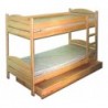 Łóżko Piętrowe Solidna konstrukcja, dla dorosłych - Zdjęcie 1