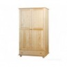 Szafa 100 drewniana 2D z półkami i szufladą Classic - Zdjęcie 1