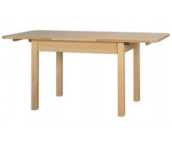 Stół rozsuwany drewniany blat 120/168 x 75