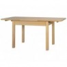 Stół rozsuwany drewniany blat 120/168 x 75 - Zdjęcie 4