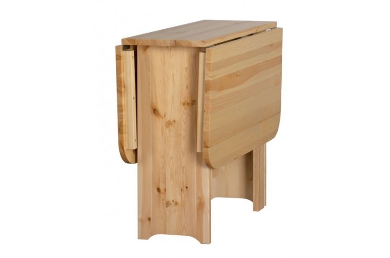 Stół drewniany składany z 2 stron