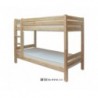 Łóżko piętrowe drewniane dzielone na 2 oddzielne LK 136 - Zdjęcie 1