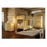 Łóżko piętrowe drewniane dzielone na 2 oddzielne LK 136 - Zdjęcie 2