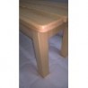 Drewniana ławka ażurowa - Zdjęcie 3