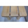 Drewniana ławka ażurowa - Zdjęcie 4