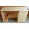 Biurko drewniane 4 szuflady pełen wysuw - Zdjęcie 1