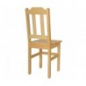 Krzesło drewniane do kuchni salonu Pinto - Zdjęcie 1
