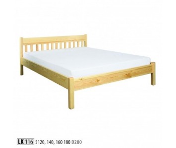 Łóżko sosnowe LK 116