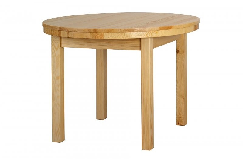 Stół okrągły drewniany rozciągany Ø103