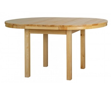 Stół okrągły drewniany rozciągany Ø103