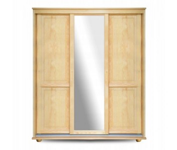 Szafa 3 drzwiowa z lustrem drzwi przesuwne 180 cm wysokości