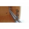 Szafa drewniana z lustrem drzwi przesuwne 180 cm wysokości - Zdjęcie 7