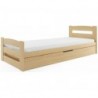 Łóżko młodzieżowe podnoszone ze skrzynią 1 osobowe, drewniane. - Zdjęcie 5