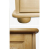 Drewniany Kredens kuchenny 130 plecy drewniane - Zdjęcie 4