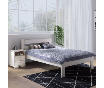 Solidne łóżko drewniane Aron
