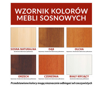 Zestaw drewniany Del Sol Stolik RTV 2D/1S (6)