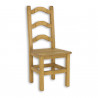 Krzesło drewniane KT 705 Kolekcja Rustikal - Zdjęcie 3