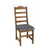 Krzesło sosnowe tapicerowane A-1 - Zdjęcie 1