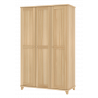 Szafa sosnowa 3 drzwiowa z wieszakiem 0230 Minos - Zdjęcie 1