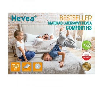 Materac lateksowy Hevea Comfort H2