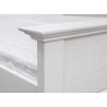 Łóżko drewniane z szufladą Belluno Elegante Białe - Zdjęcie 11