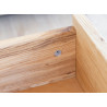 Loftowa Komoda dębowa z szufladami Modern Loft 04D - Zdjęcie 8
