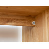 Stolik kawowy dębowy na metalowej nodze Modern Loft - Zdjęcie 8