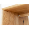 Stolik kawowy dębowy na metalowej nodze Modern Loft - Zdjęcie 9