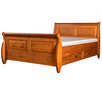 Łóżko drewniane Toskania sosna miodowa
