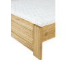 Łóżko z drewna bukowego pojedyncze LK 161 - Zdjęcie 3