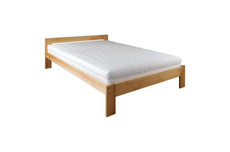 Łóżko podwójne z drewna bukowego LK 194