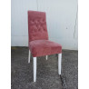 Krzesło tapicerowane siedzisko na sprężynach - Zdjęcie 2