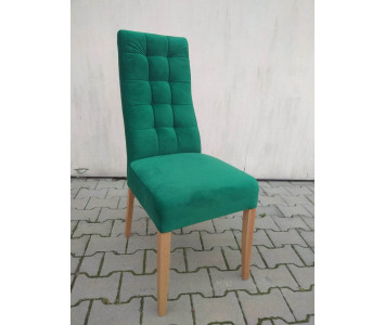 Krzesło tapicerowane siedzisko na sprężynach