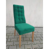 Krzesło tapicerowane siedzisko na sprężynach - Zdjęcie 3