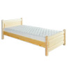 Łóżko drewniane Beta wysokie szczyty na prosto - Zdjęcie 2