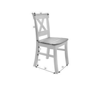 Krzesło drewniane Kolekcja GK 622 Meble Prowansalskie