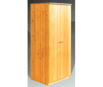 Szafa drewniana 2D sosnowa z serii 92 fronty gładkie
