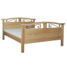 Łóżko drewniane styl Prowansalski - Zdjęcie 1