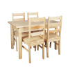 Stół rozsuwany drewniany blat 120/168 x 75 - Zdjęcie 2