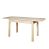 Stół rozsuwany drewniany blat 120/168 x 75 - Zdjęcie 1
