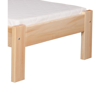 Solidne łóżko drewniane Aron