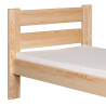 Solidne łóżko drewniane Aron - Zdjęcie 2