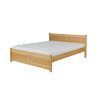 Bukowe podwójne łóżko do sypialni LK 109 - Zdjęcie 1