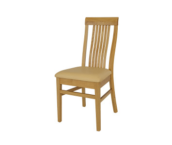 Krzesło dębowe tapicerowane KT 379