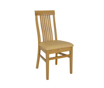 Krzesło dębowe tapicerowane KT 379