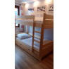 Łóżko drewniane piętrowe model nr 8 - Zdjęcie 3