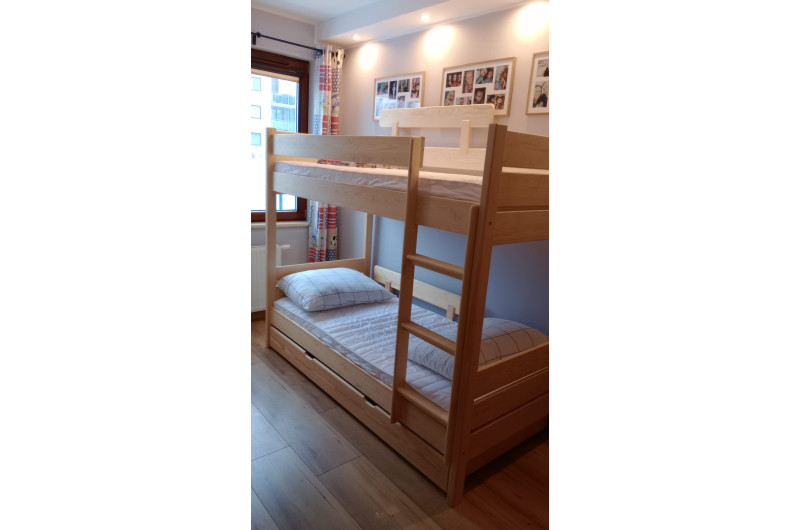 Łóżko drewniane piętrowe model nr 8