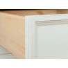 Komoda drewniana Belluno Elegante biała/orzech 4.3 - Zdjęcie 10