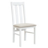 Krzesło tapicerowane białe bukowe KT 10 Belluno Elegante - Zdjęcie 3